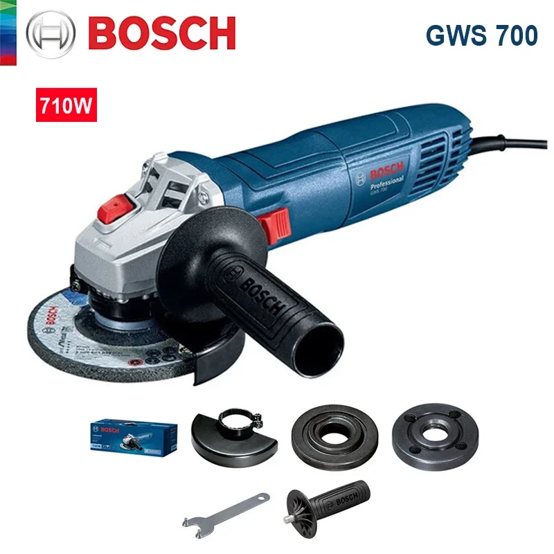 Hand Tools Mechanical Workshop - Esmerilhadeira Angular Bosch GWS 700 com