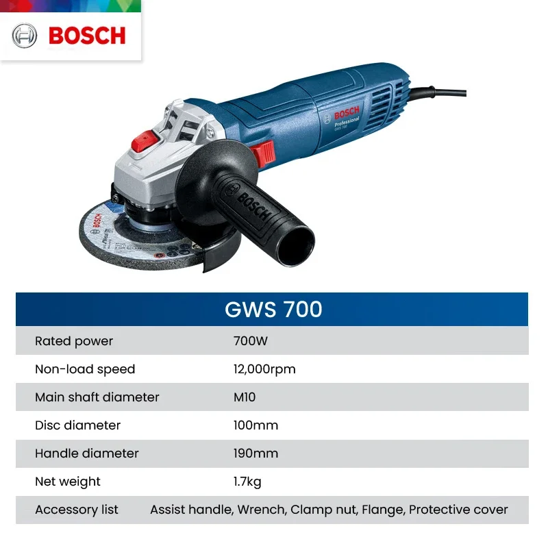 Esmerilhadeira Angular Bosch G - Hand Tools Mechanical Workshop avaliação e preço