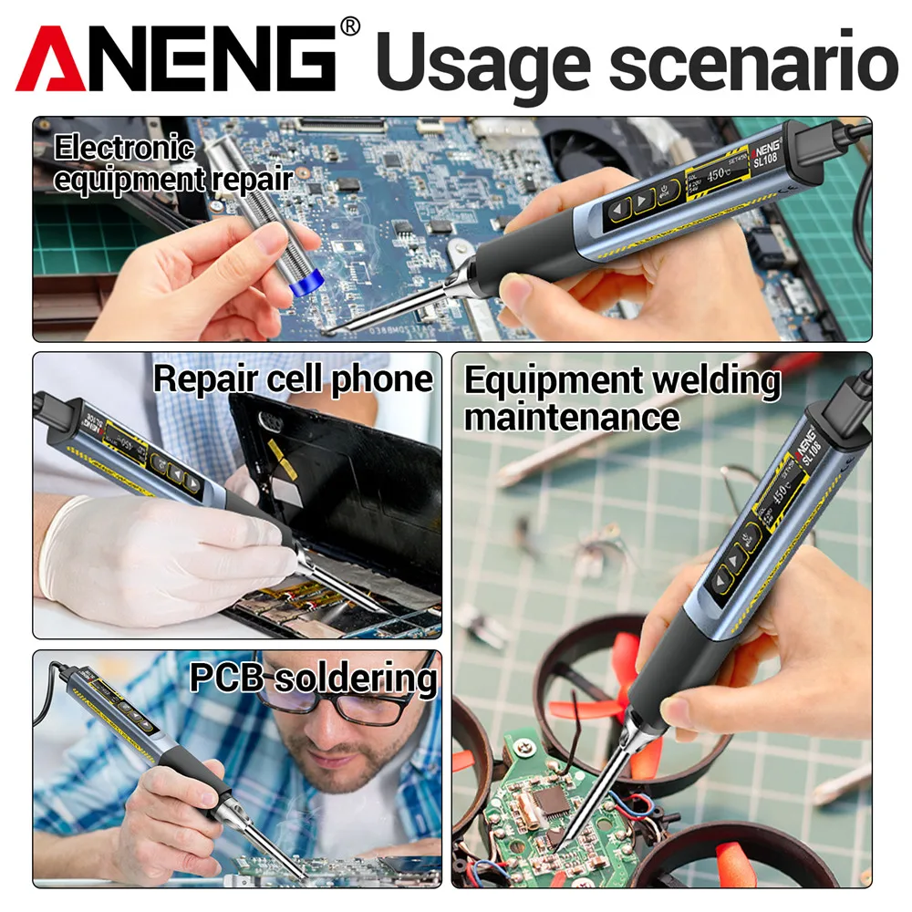 Kit de Ferro de Solda Digital  - Tools Qc avaliação e preço